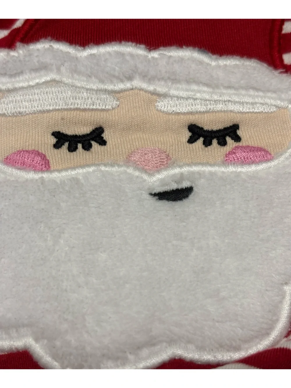 Little Sleepies holiday Santa pajama, size 0-3m